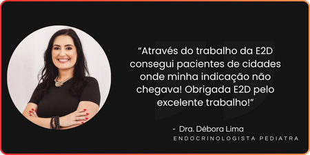 foto de perfil da Dra. Débora Lima, endocrinologista pediátrica em Divinópolis, Minas Gerais